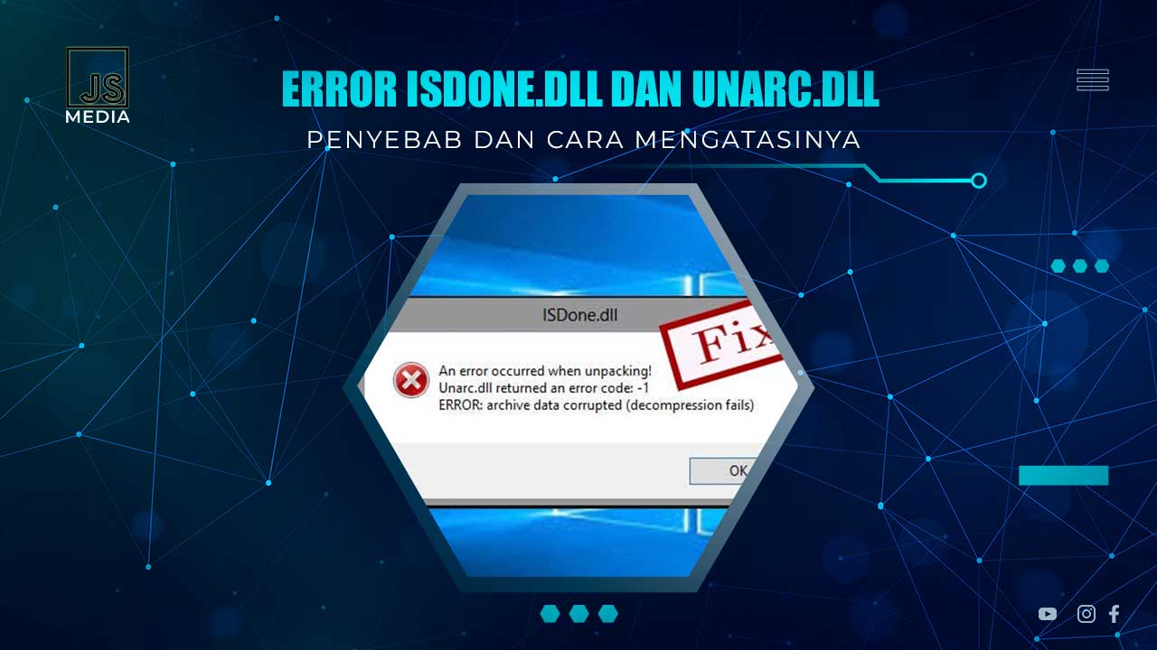 Cara Memperbaiki Kesalahan Isdone.dll dan Unarc.dll di Windows