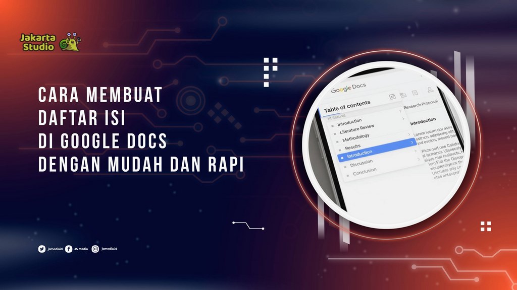Cara Membuat Daftar Isi di Google Docs dengan Mudah dan Bersih
