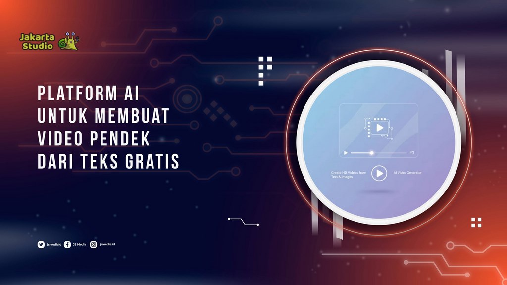 Platform AI untuk membuat Video Pendek dari Teks Gratis
